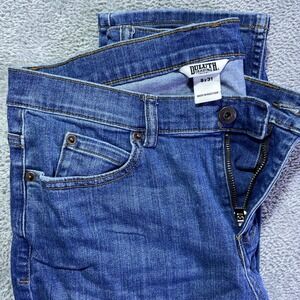 Duluth Trading Co Denim Jeans Women's 8x31‎ Relaxed Fit Blue Cotton Blend